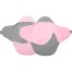 Wallaboo Beebitekk Coco - Grey-Pink
Lastekaubad.ee